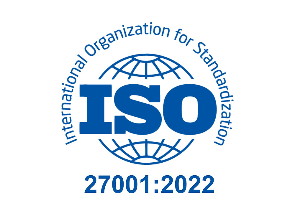 ISO/IEC 27001:2022 Certified